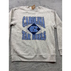 Rivalry Threads UNC Tar Heels Kids‎ Sweatshirt Heather Grey Blue Womens M 8/10